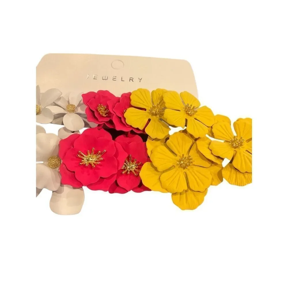 Variety Pack Flower Earrings